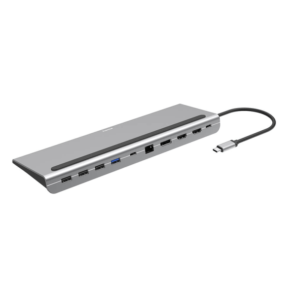 HAMA USB-C Dockningsstation Connect2Office Pro 10 Portar