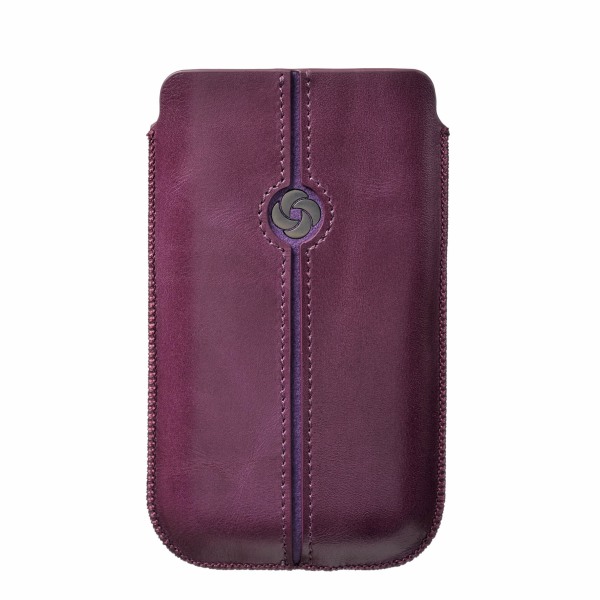 SAMSONITE Mobile Bag Dezir Leather XL Purple