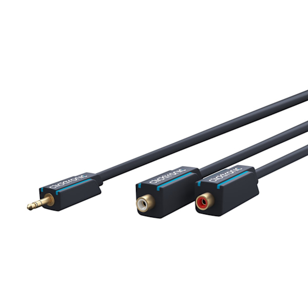 3,5 mm AUX till RCA-adapterkabel, stereo