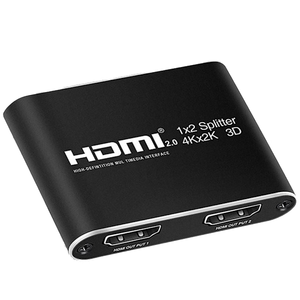 INF HDMI-jakaja 1x2 kahdelle näytölle 3D / 4K / 1080p