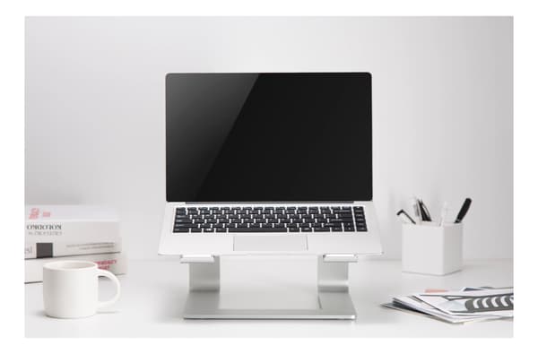 High-rise laptop riser, 5kg, aluminum