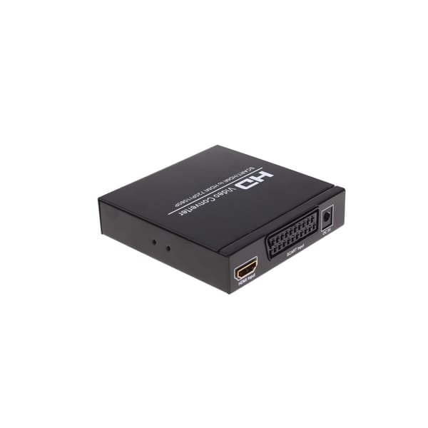 SCART+HDMI - HDMI HD Muunnin ja Switch Musta