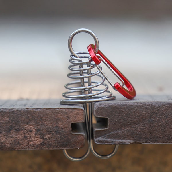 Tältpinnar - Aluminiumlegering Däckpinnar (4-pack) Red Red