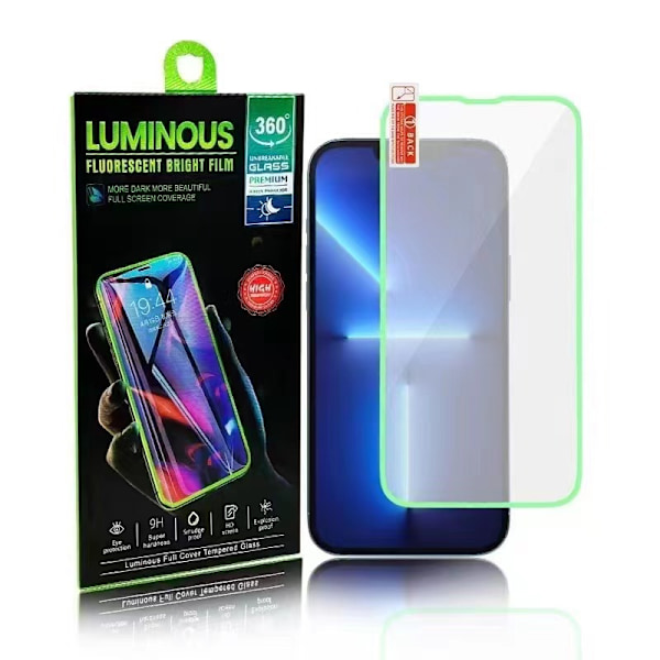 Valoisa näytönsuoja iPhone 14 Pro Max Sininen