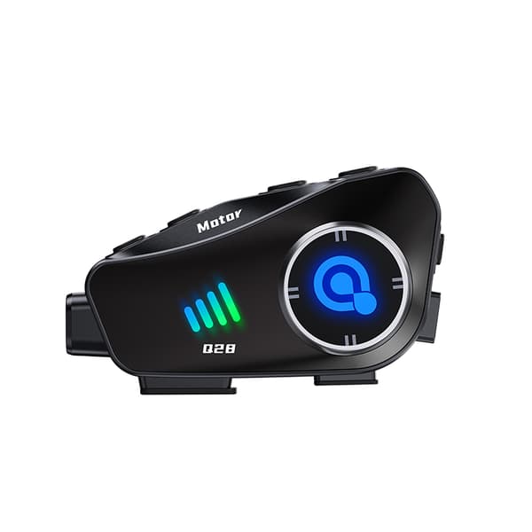 Hjelm Bluetooth Headset 2-i-1 Soft+Hard Mic, Sort