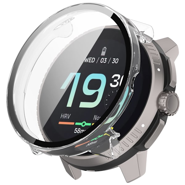 Suunto Race -kellon näytönsuojakotelo Läpinäkyvä