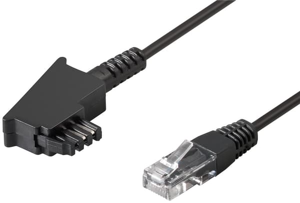 TAE-F-kabel för DSL/VDSL