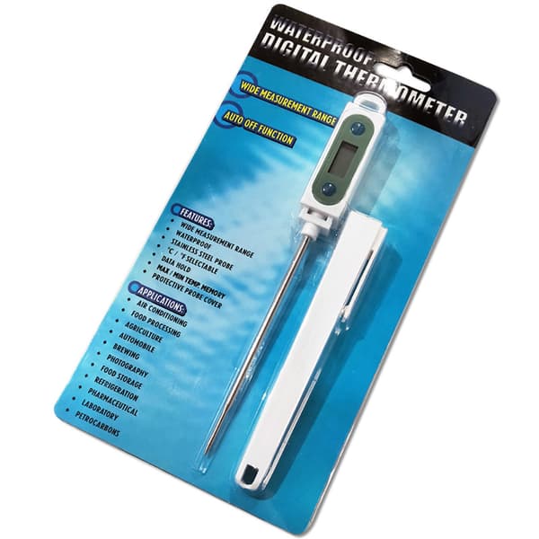Digital mattermometer för matlagning i köket White White