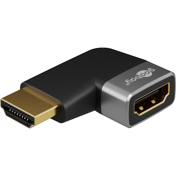 HDMI™ vinkeladapter 90° horisontal, 8K/60Hz