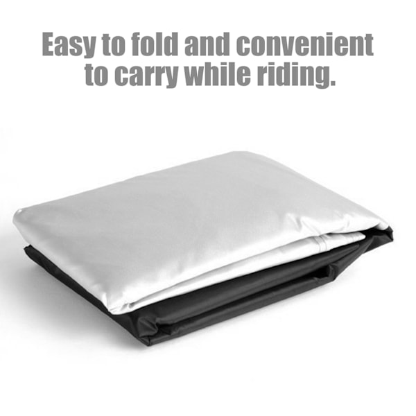 INF Vandtæt cykelcover / cover til 2 cykler Sort