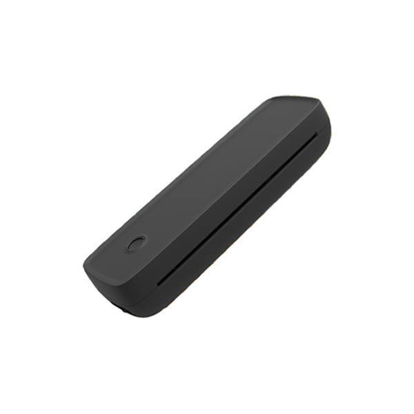 Mini Home A4 Termisk Printer - 300 DPI, Trådløs & Bluetooth Forbindelse, Kompatibel med iOS, Android, Windows og MAC Black Black