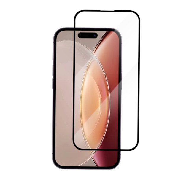 Näytönsuoja iPhone 15 Prolle, musta