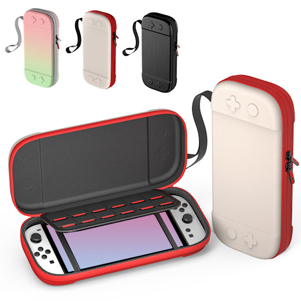 Kompakt Resväska för Nintendo Switch 2 Beige