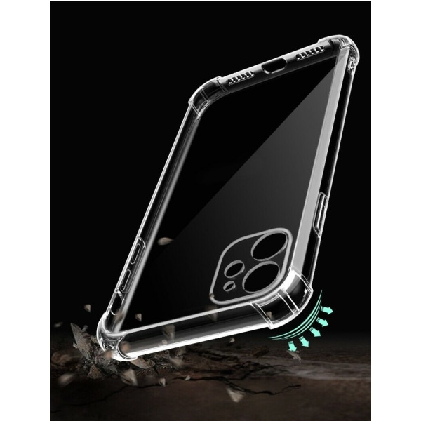 iPhone 12 Mini -kotelo TPU Transparent