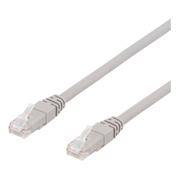 U/UTP Cat6A patch cable, 50m, 500MHz, Delta, LSZH, grey