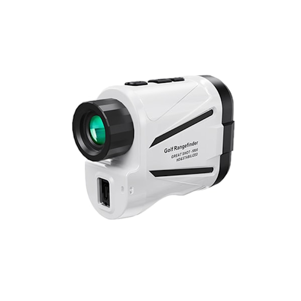 INF Laseravståndsmätare med 1800m Precision, 6X Optisk Zoom Vit