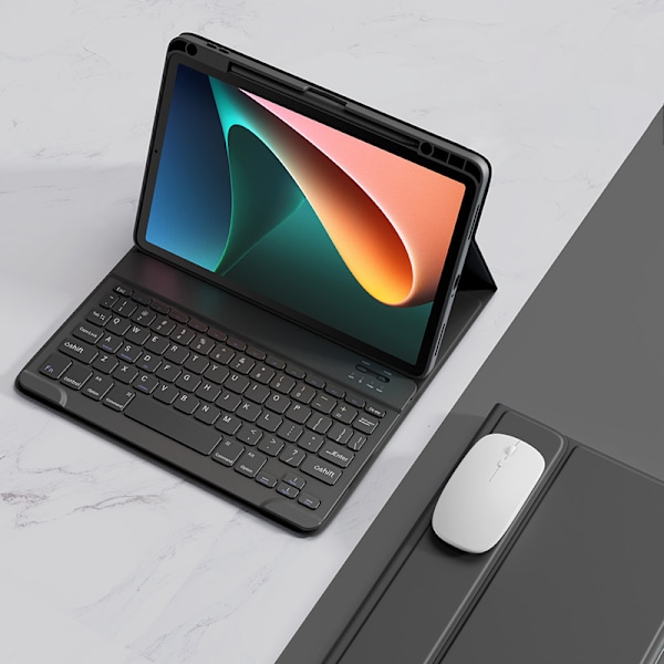 Tablet Keyboard Case til Xiaomi Pad 7/7Pro - Sort