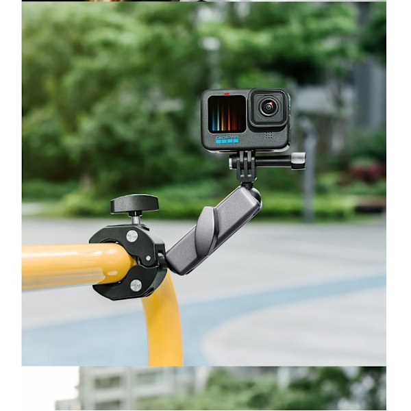 360° Roterende Dobbelt Kuglehovedbeslag til Insta360 & GoPro