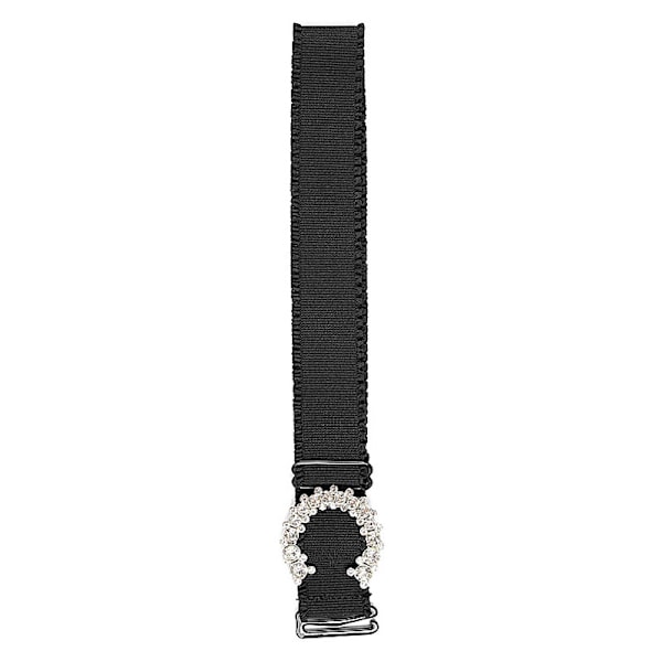 Anti-Slip Boot Straps, Justerbara Lårhöga Boot Straps med Spännen C diamant modell