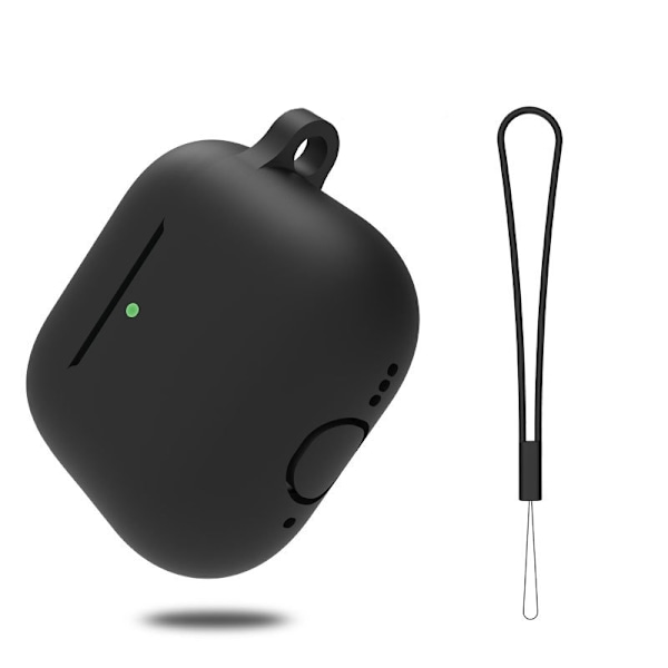 AirPods-etui med nøglering og tilbehør AirPods 4 Flat Sort