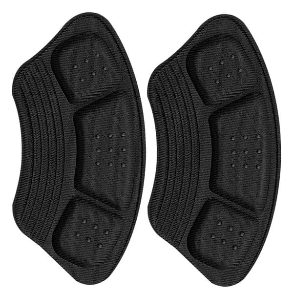 Kantapääpehmuste, yksi pari Black Black