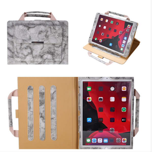 Marble Pattern Skyddsfodral för iPad ipad Air4/Air5 10.9