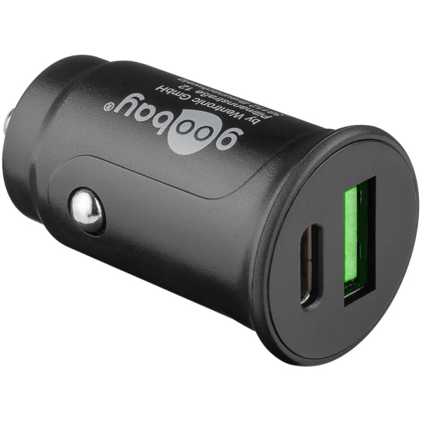 Dubbel USB-billadare USB-C™ PD (Power Delivery) (27 W)