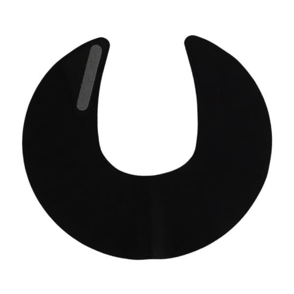 Hårfärgningscape i silikon med magnetisk stängning Black Black