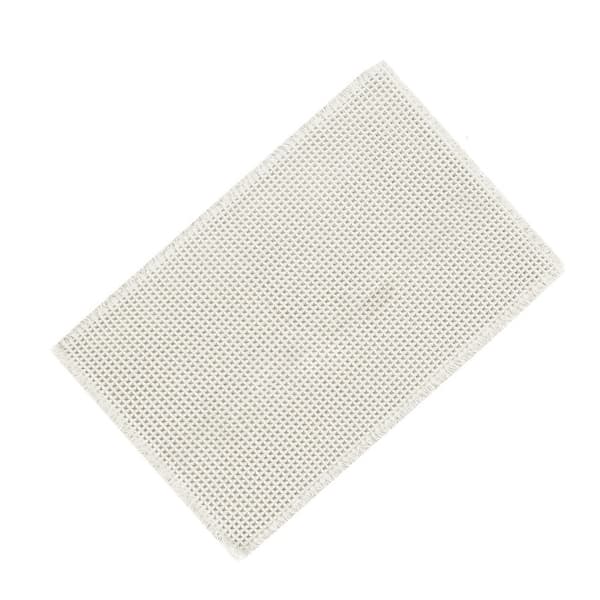 Våffelvävd Golvmatta - Absorberande, Halkfri Polyesterfibermatta för Kök, Sovrum, Entré, 81x51 cm
