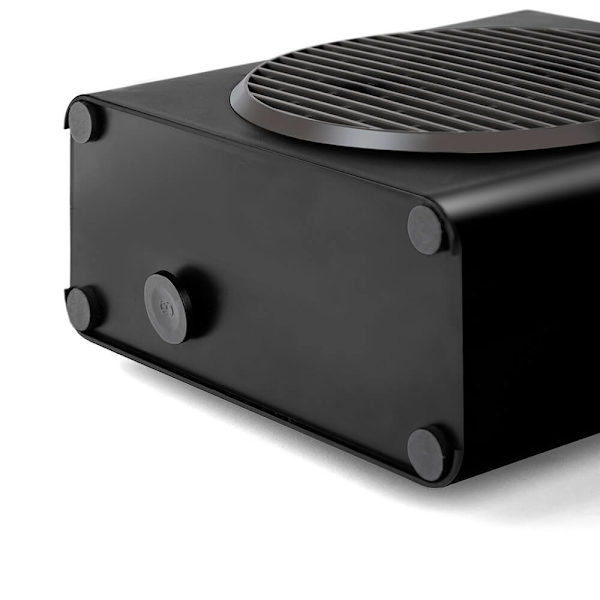 Keramisk Värmefläkt 1500W Svart