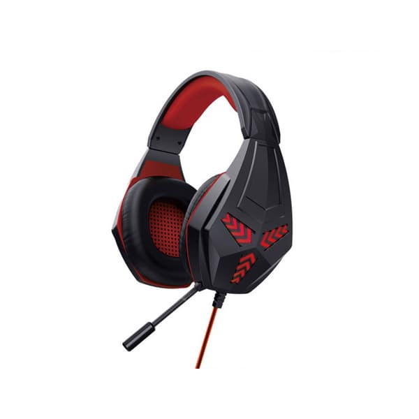 Røde Kablede Hovedtelefoner - Fordybende Gaming Headset til PC
