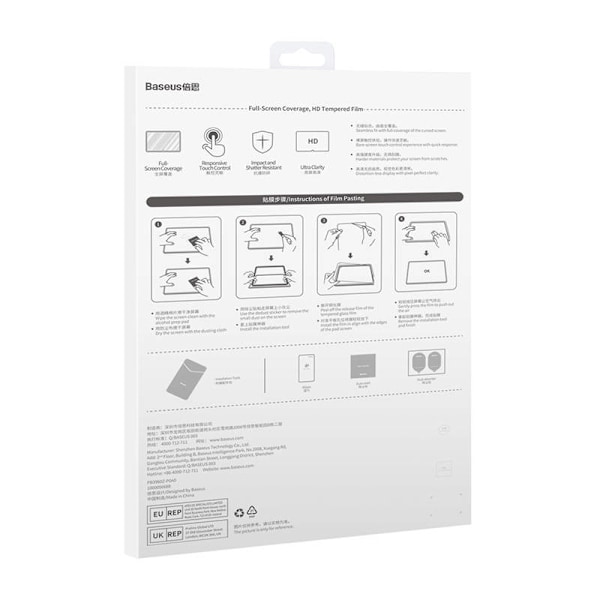 Baseus krystal hærdet glas 0,3 mm til tablet Huawei MatePad 11 10,4"