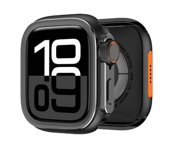 Robust Metal Etui til Apple Watch Series 10 46mm Black Black