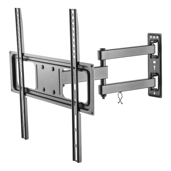 Full motion 3-way wall mount for monitor/tv, 32"-55", tilt Svart