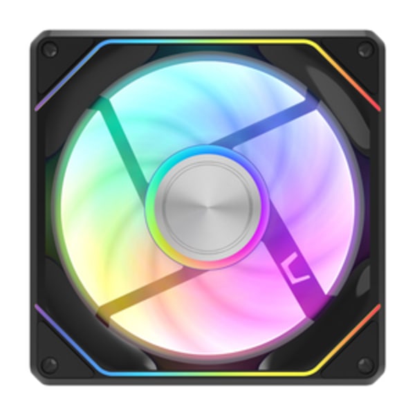 Darkflash Gauss G24 datorfläkt (svart)