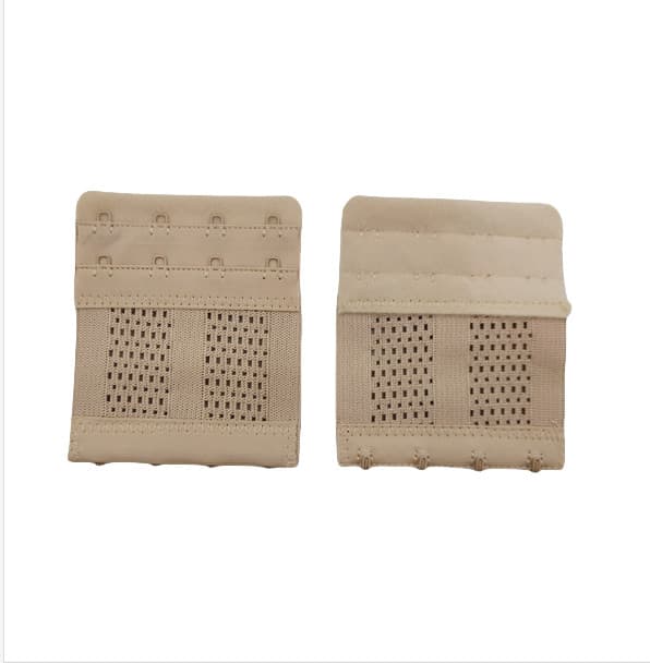 2-pack BH-förlängare, Elastiska BH-bandförlängare Beige Beige