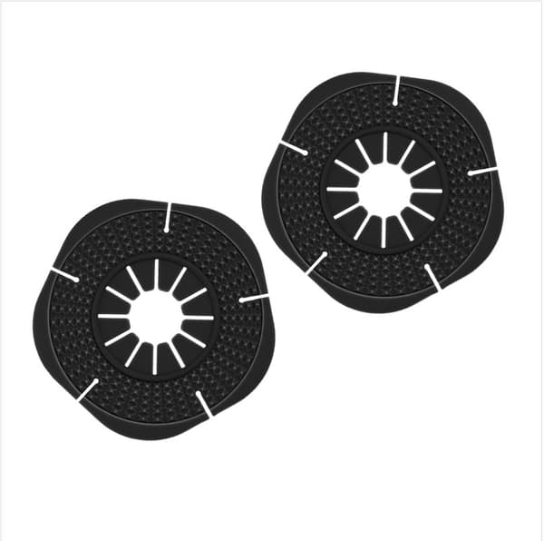 Vindrutetorkarhål Skyddskåpa - 2-pack Black L Black L