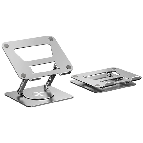 Roterende stativ i aluminiumslegering til bærbare computere Grey Grey