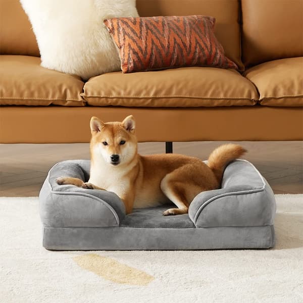 Pet Sovesofa Hundeseng til mellemstore hunde Grey Grey