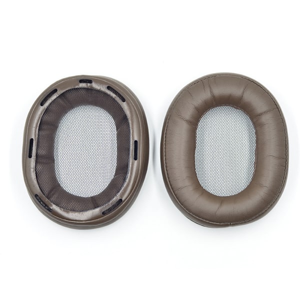 Ersättningsöronkuddar för Sony MDR-1A-hörlurar - Proteinläder Brun