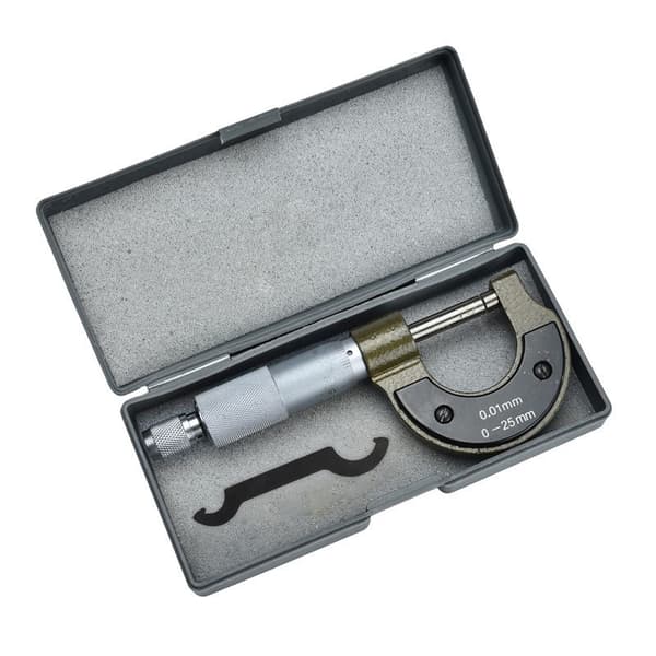 Högprecisions-yttermikrometer 0-25 mm