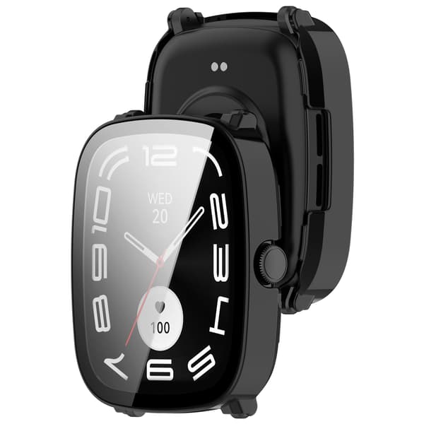 Haylou RS5 Kotelo Näytönsuojalla Black Black