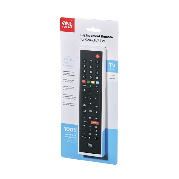 URC 1915 Replacement remote, Grundig musta