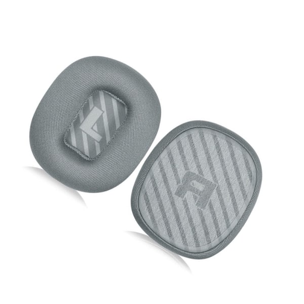 Set med 2 Mesh-öronkuddar för Logitech Astro A10 hörlurar Grå