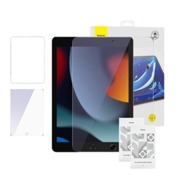 Härdat glas Baseus Crystal 0,3 mm för iPad Pro/Air3 10,5" / iPad 7/8/9 10,2" (2 st)