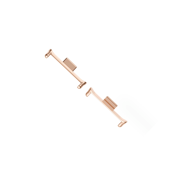 Roséguld 20mm Band Connector för Mi Band & Redmi Watch