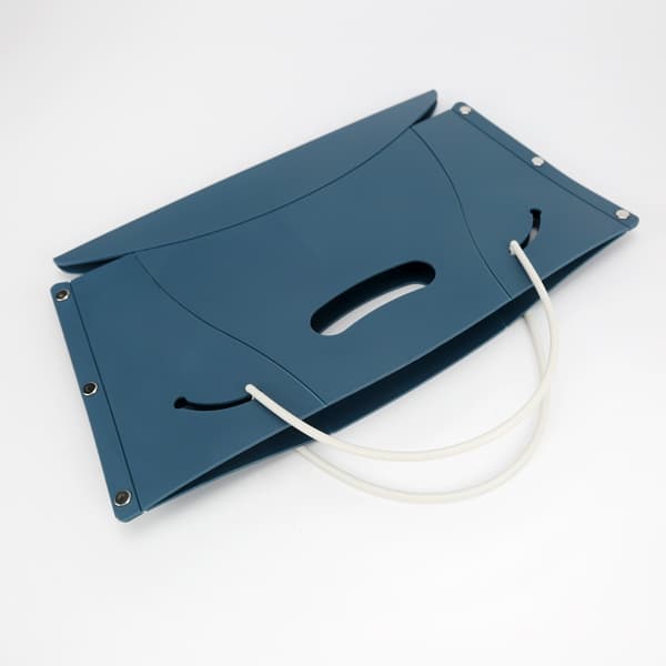 Bærbar foldeskammel - håndholdt design Blue Blue