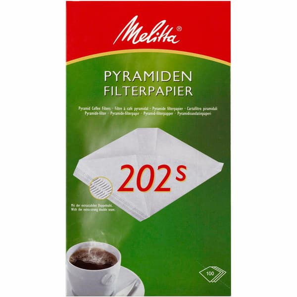 Kaffefilter 202 100pack (Obs 5st DFP)
