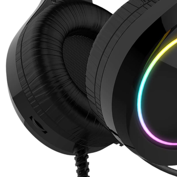 Spelhörlurar Havit GAMENOTE H2232D RGB USB+3.5mm