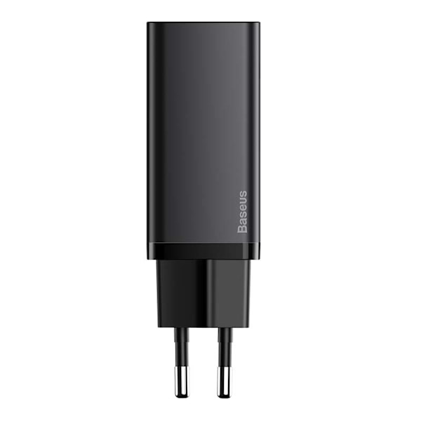 Snabbreseladdare Baseus GaN2 Lite USB+C 65W EU (svart)